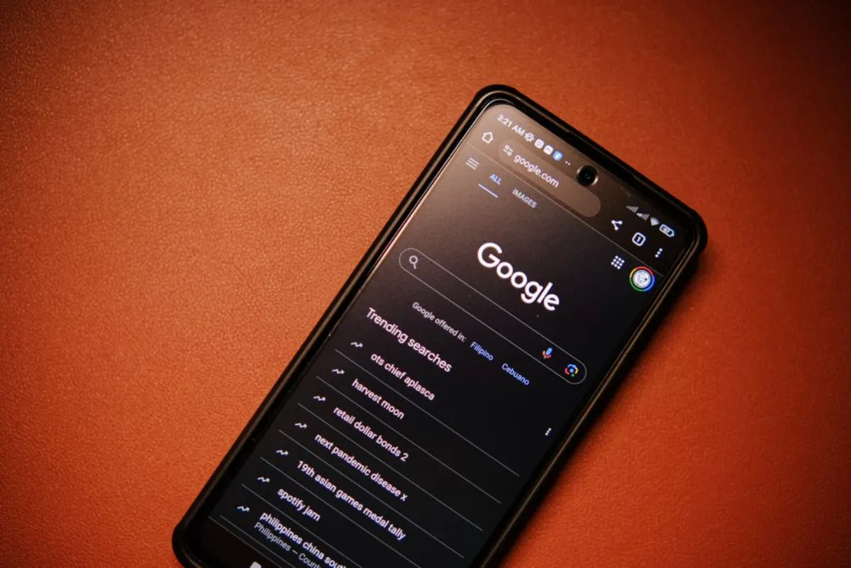 search results